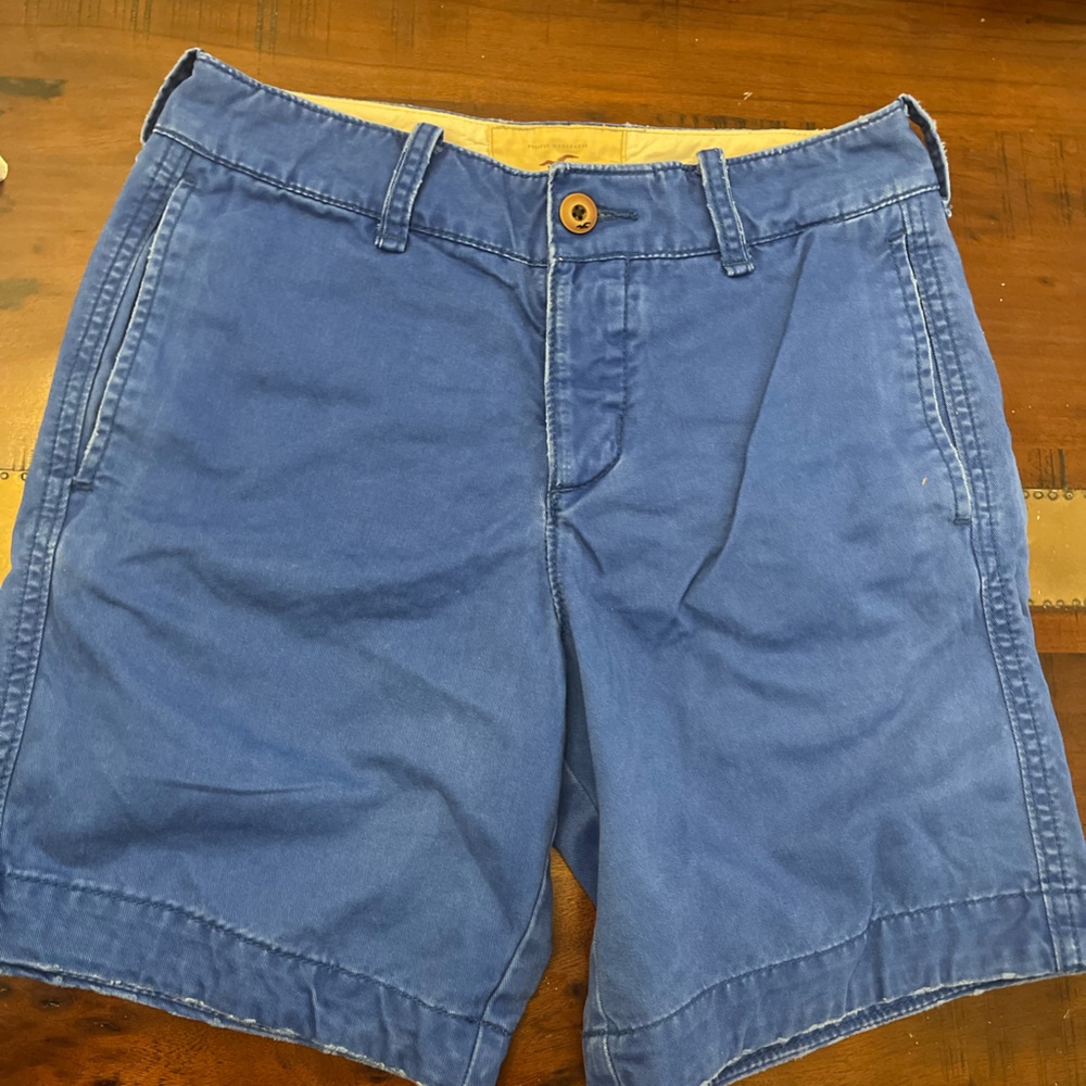 Blue Casual Men's Hollister Shorts